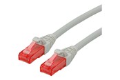 Netværkskabel - Roline patch cable - 20 m - grey - Grå - 21.15.2509