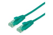 Netværkskabel - Roline Recycled Material patch cable - 20 m - green - Grøn - 20m - 21.45.3139