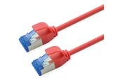 Netværkskabel - Roline patch cable - 3 m - red pantone 199C - Rød - 21.15.4303
