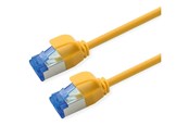 Netværkskabel - Roline patch cable - 1.5 m - yellow pantone 135C - Gul - 21.15.4324