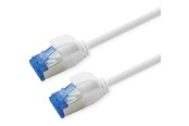 Netværkskabel - Roline patch cable - 1 m - white RAL 9003 - Hvid - 21.15.4361