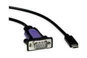 USB kabel - Roline - USB-C / serial cable - 24 pin USB-C to RS-232 - 1.8 m - 12.02.1170