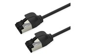 Netværkskabel - Roline patch cable - 3 m - pantone 3C black - Sort - 21.15.3453