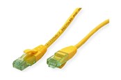 Netværkskabel - Roline Recycled Material patch cable - 15 m - yellow - Gul - 15m - 21.45.3128