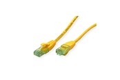 Netværkskabel - Roline Recycled Material patch cable - 20 m - yellow - Gul - 21.45.3129