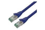Netværkskabel - Roline Recycled Material patch cable - 10 m - pantone 647C blue - Blå - 10m - 21.45.3247