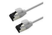 Netværkskabel - Roline patch cable - 3 m - white RAL 9003 - Hvid - 21.15.3463