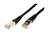 Netværkskabel - Roline patch cable - 15 m - black - Sort - 15m - 21.15.1395