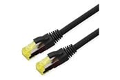 Netværkskabel - Roline patch cable - 10 m - black - Sort - 10m - 21.15.0759