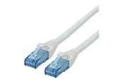 Netværkskabel - Roline patch cable - 10 m - white - Hvid - 21.15.2767