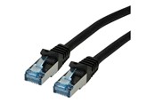 Netværkskabel - Roline patch cable - 15 m - black - Sort - 21.15.2858
