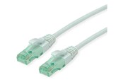 Netværkskabel - Roline Recycled Material patch cable - 10 m - grey - Grå - 10m - 21.45.3107