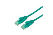 Netværkskabel - Roline Recycled Material patch cable - 15 m - green - Grøn - 21.45.3138