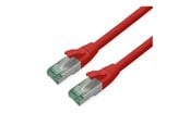 Netværkskabel - Roline Recycled Material patch cable - 10 m - red pantone 199C - Rød - 21.45.3217