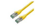 Netværkskabel - Roline Recycled Material patch cable - 10 m - yellow pantone 135C - Gul - 21.45.3227