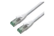 Netværkskabel - Roline Recycled Material patch cable - 20 m - white RAL 9003 - Hvid - 20m - 21.45.3269