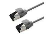 Netværkskabel - Roline patch cable - 3 m - grey RAL7035 - Grå - 21.15.3403