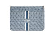 Systemtilbehør (kølepasta mv.) - GUESS 4G Printed Stripes cover for a 16" laptop - blue - 3666339120580