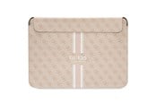 Systemtilbehør (kølepasta mv.) - GUESS 4G Printed Stripes cover for a 16" laptop - pink - 3666339120566