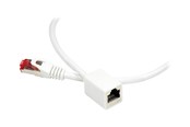 Netværkskabel - Alcasa electronik Good Connections RNS patch extension cable - 50 cm - white - Hvid - 8063VR-005W