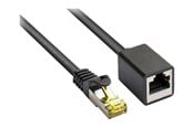 Netværkskabel - Alcasa electronik Good Connections RNS patch extension cable - 5 m - black - Sort - 8070VR-050S