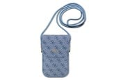 Tasker - GUESS GUOWBP4SNSB handbag - blue 4G Metal Script Logo - 3666339128173