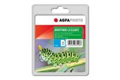 Blæk, Toner & Forbrugsstoffer - Agfa Photo - cyan - compatible - ink cartridge (alternative for: Brother LC1220C) - APB1220CD