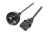 Strømkabel (intern) - EFB NORDIC EFB-Elektronik - power cable - power IEC 60320 C13 to power Australian 3-pin - 1.8 m - EK493.1,8