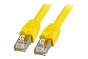 Netværkskabel - EFB NORDIC EFB-Elektronik patch cable - 50 cm - yellow - Gul - 0.5m - K5528GE.0,5