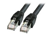 Netværkskabel - EFB NORDIC EFB-Elektronik patch cable - 50 cm - black - Sort - 0.5m - K5528SW.0,5