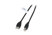 USB kabel - EFB NORDIC EFB-Elektronik - USB cable - USB to USB Type B - 1.8 m - K5203.1,8