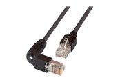 Netværkskabel - EFB NORDIC EFB-Elektronik patch cable - 25 cm - black - Sort - 0.25m - K0993.0,25