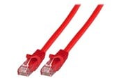 Netværkskabel - EFB NORDIC EFB-Elektronik patch cable - 20 m - red - Rød - 20m - K8110RT.20