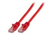 Netværkskabel - EFB NORDIC EFB-Elektronik patch cable - 10 m - red - Rød - 10m - K8110RT.10
