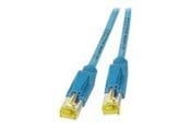 Netværkskabel - EFB NORDIC EFB-Elektronik Draka UC900 patch cable - 15 cm - blue - Blå - 0.1m - K8560BL.0,15