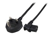 Strømkabel (intern) - EFB NORDIC EFB-Elektronik - power cable - BS 1363A to power IEC 60320 C13 - 1.8 m - EK460.1,8