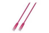 Netværkskabel - EFB NORDIC EFB-Elektronik patch cable - 10 m - magenta - Pink - 10m - K8100MA.10