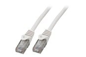 Netværkskabel - EFB NORDIC EFB-Elektronik patch cable - 25 m - white - Hvid - 25m - K8104WS.25