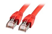 Netværkskabel - EFB NORDIC EFB-Elektronik patch cable - 50 cm - red - Rød - 0.5m - K5528RT.0,5