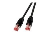 Netværkskabel - EFB NORDIC EFB-Elektronik patch cable - 15 m - black - Sort - 15m - K8050.15