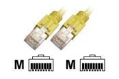 Netværkskabel - EFB NORDIC EFB-Elektronik patch cable - 1.5 m - yellow - Gul - 1m - K8075.1,5