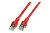 Netværkskabel - EFB NORDIC EFB-Elektronik patch cable - 1.5 m - red - Rød - 1m - K5458.1,5