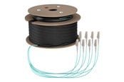 Netværkskabel - EFB NORDIC EFB-Elektronik trunk cable - 70 m - black - Sort - 70m - O8322S70OM3