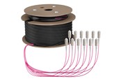 Netværkskabel - EFB NORDIC EFB-Elektronik trunk cable - 200 m - black - Sort - 200m - O8341S200OM4