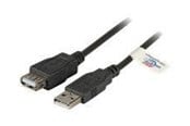 USB kabel - EFB NORDIC EFB-Elektronik Premium - USB extension cable - USB to USB - 1 m - K5220SW.1