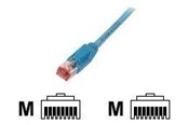 Netværkskabel - EFB NORDIC EFB-Elektronik patch cable - 15 m - blue - Blå - 15m - K8054.15