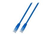 Netværkskabel - EFB NORDIC EFB-Elektronik patch cable - 7.5 m - blue - Blå - 7.5m - K8100BL.7,5