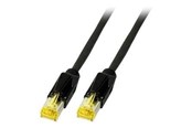 Netværkskabel - EFB NORDIC EFB-Elektronik patch cable - 1.5 m - black - Sort - 1m - K3130.1,5