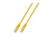 Netværkskabel - EFB NORDIC EFB-Elektronik patch cable - 25 m - yellow - Gul - 25m - K8095.25