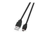 USB kabel - EFB NORDIC EFB-Elektronik - USB cable - mini-USB Type B to USB - 1.5 m - K5250SW.1,5V2